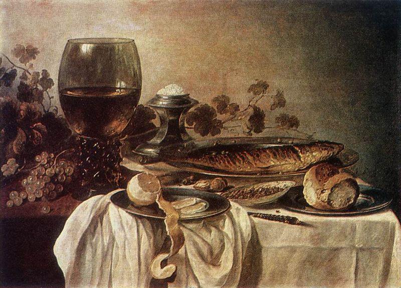 CLAESZ, Pieter Breakfast-piece oil painting image